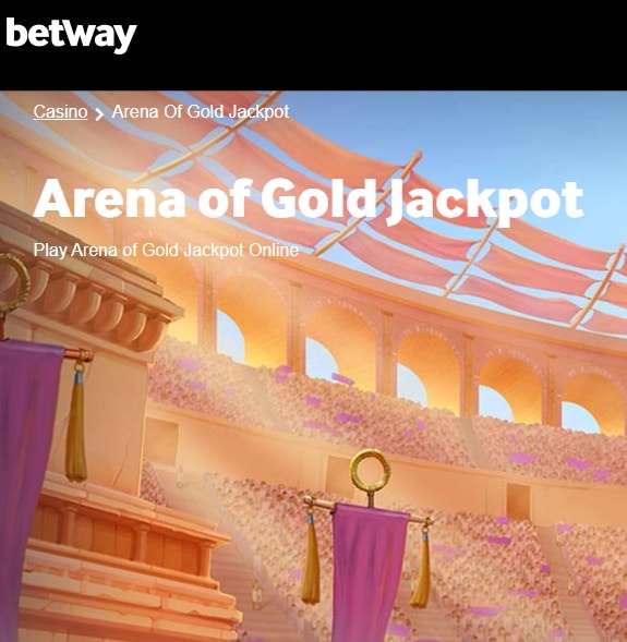 Betway Casino Spielen Arena of Gold Jackpot