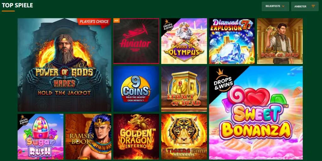 Cashalot Casino Beliebtesten Spiele