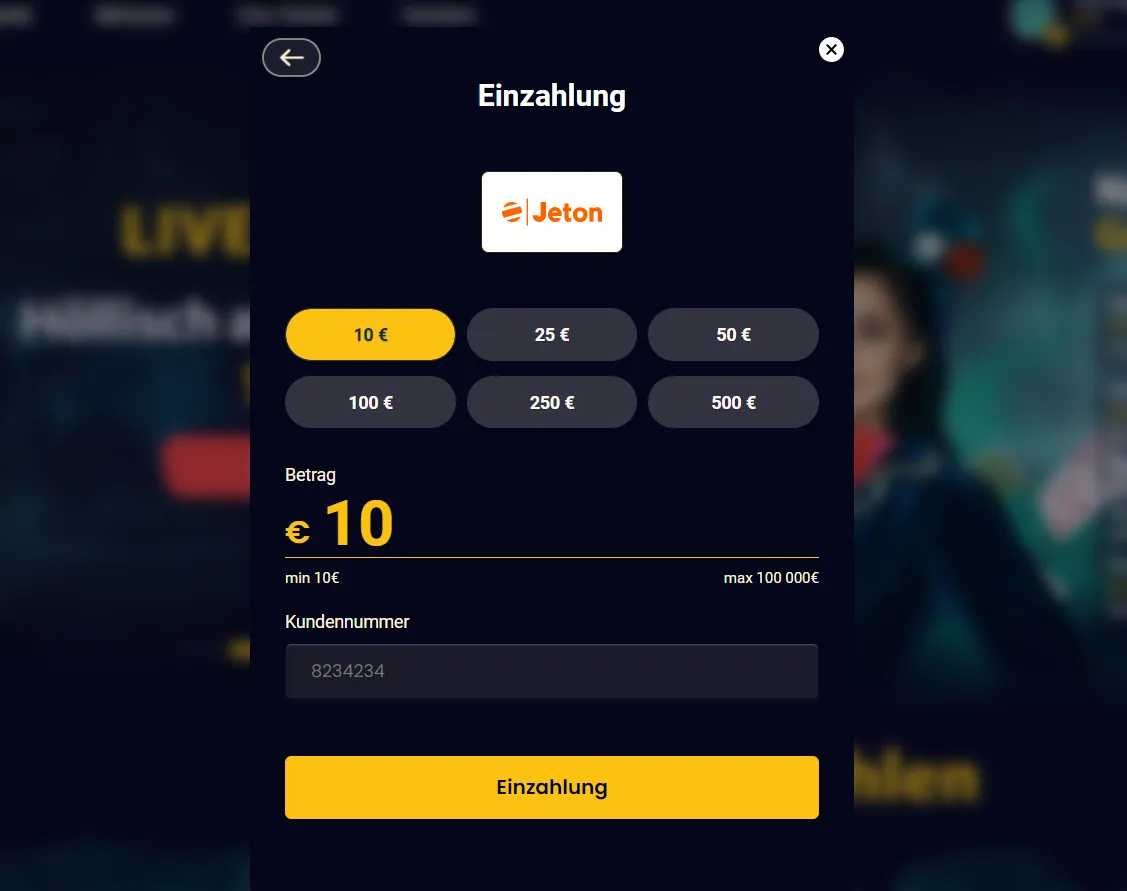 Hell spin Casino Jeton einzahlung