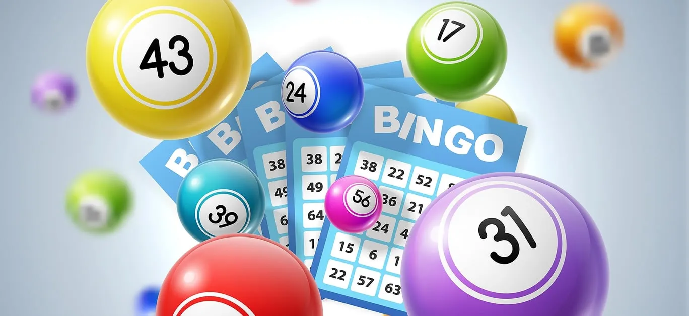 Bingokugeln und Tickets