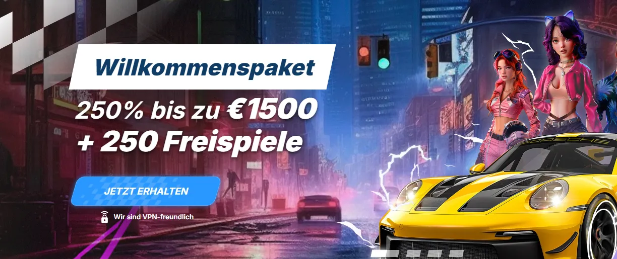 Willkommensbonus Need for SpinCasino