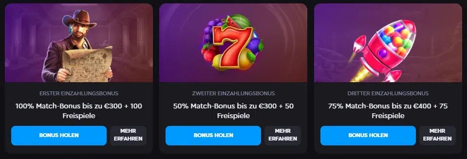 Rockwin Casino Willkommensbonus