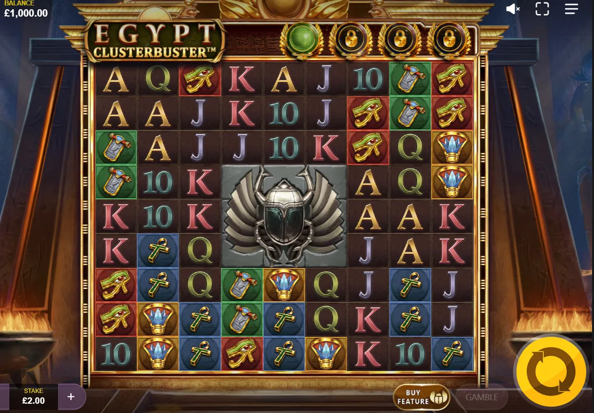 Egypt Clusterbuster online slot