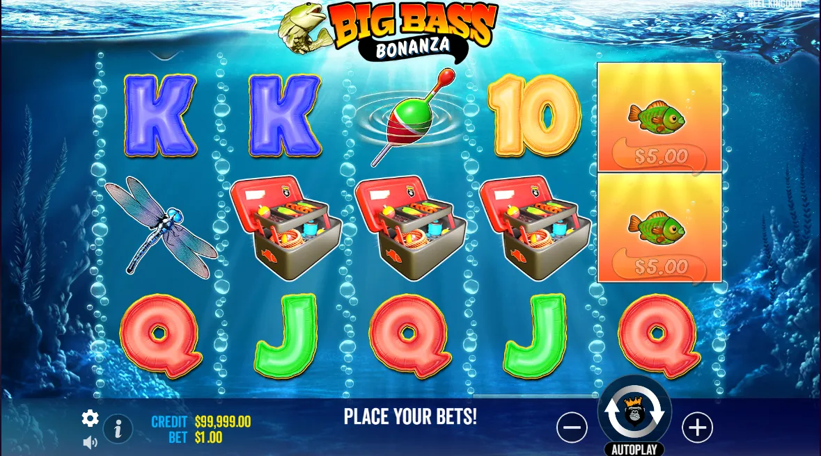 Big Bass Bonanza online slot