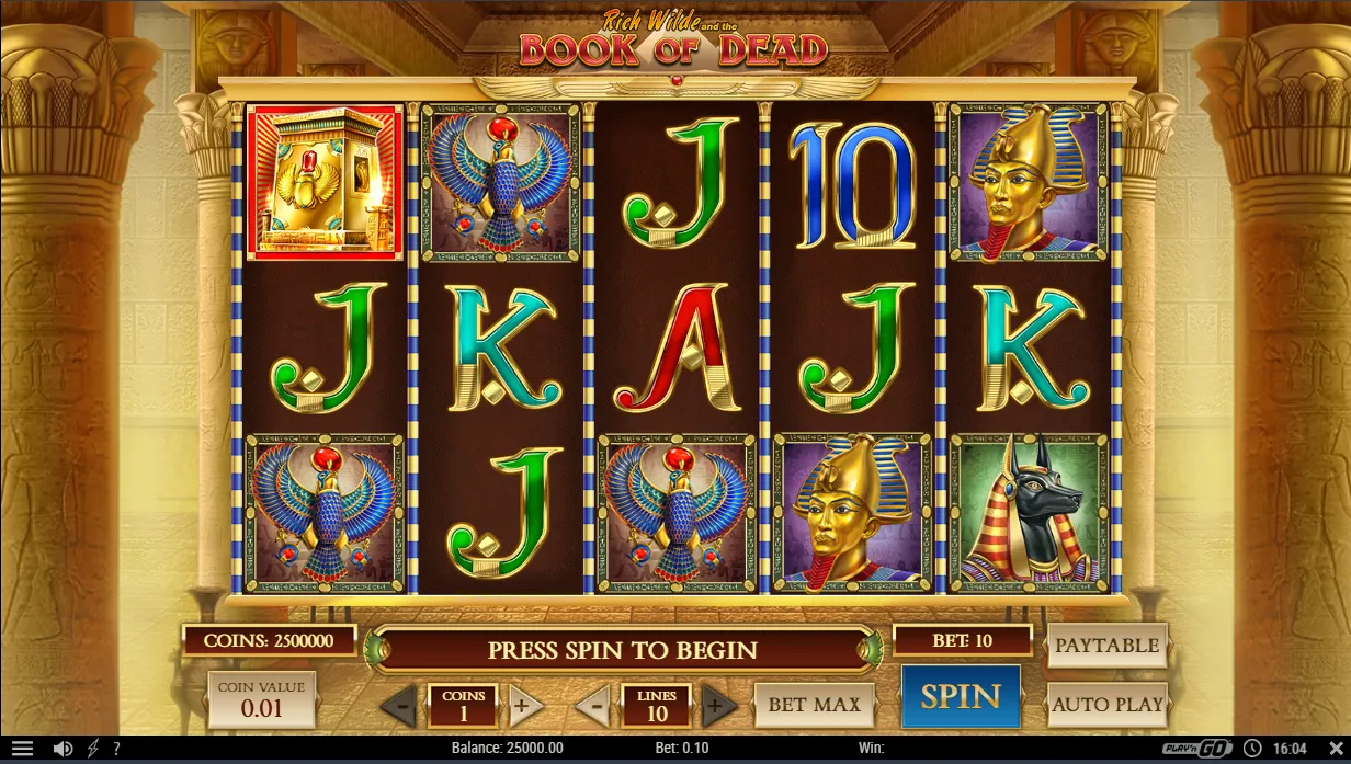 Book of Dead slot