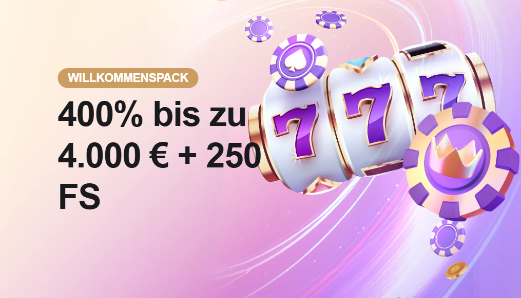 Crown Slots Casino Willkommensbonus