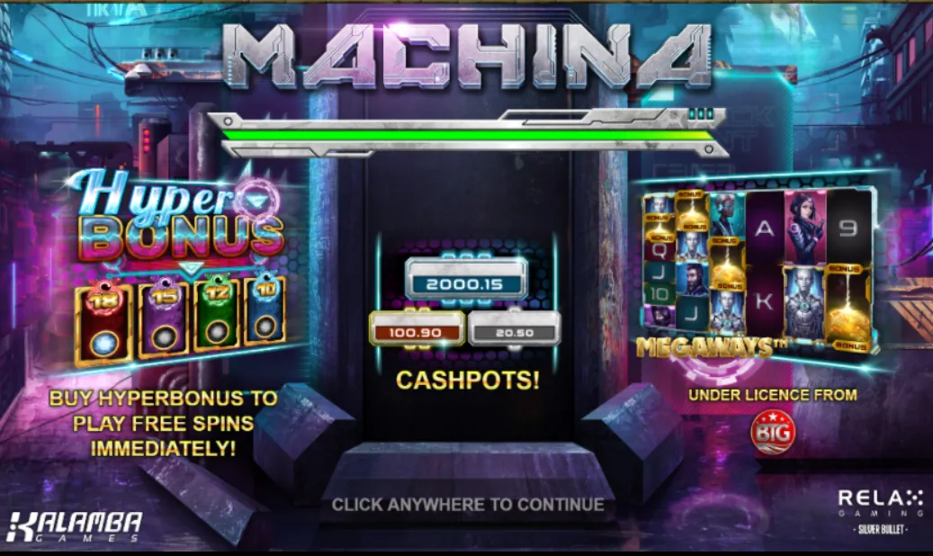 Machina Megaways slot