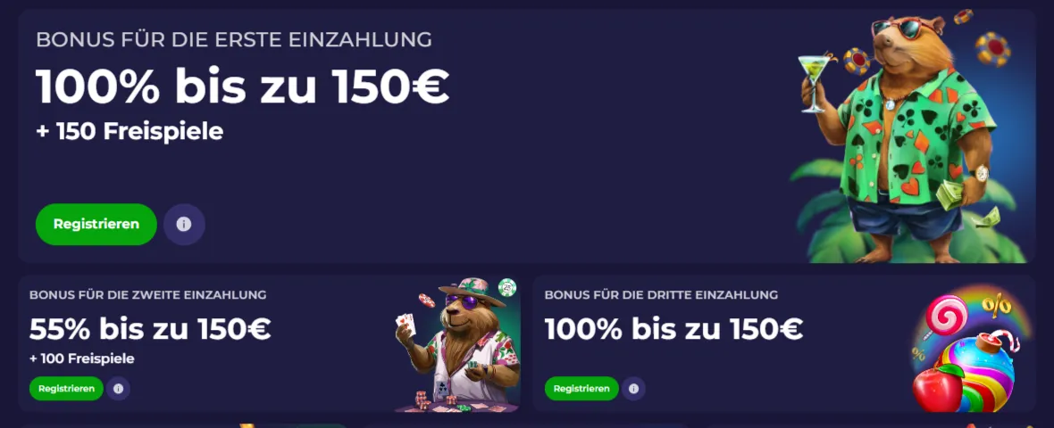 Lazybar Casino Einzahlungsboni Lazybar Casino Willkommensbonus