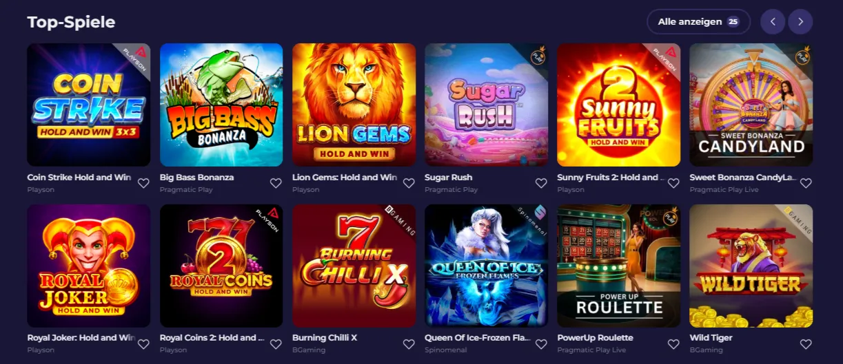 Lazybar Casino Top Spiele Lazybar Casino Spieleauswahl