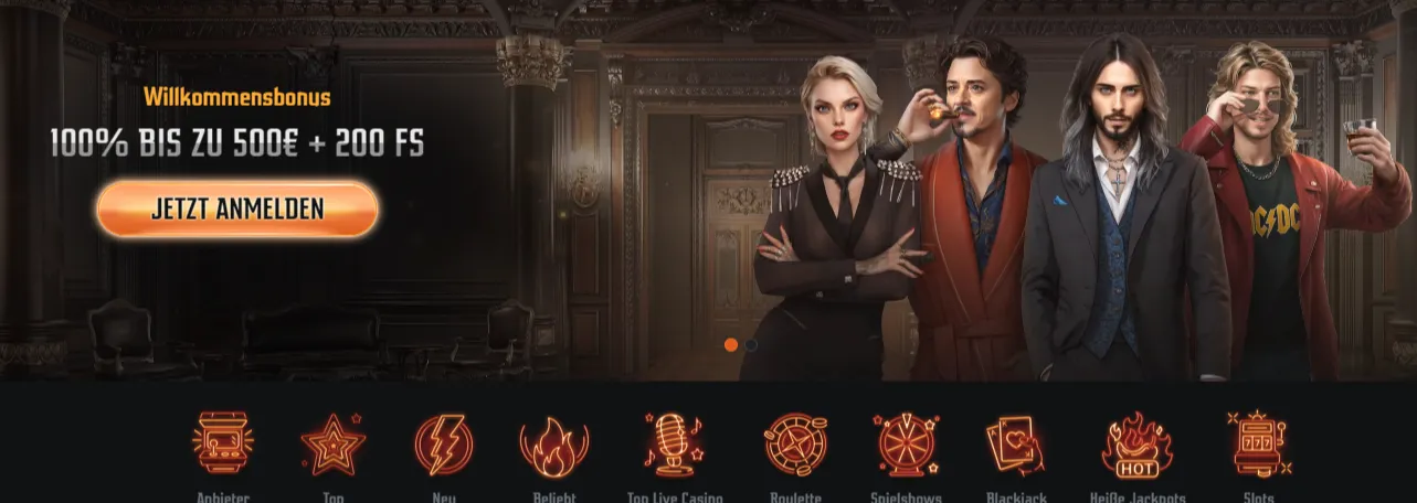Gransino Casino Einzahlungsboni Gransino Casino Willkommensbonus
