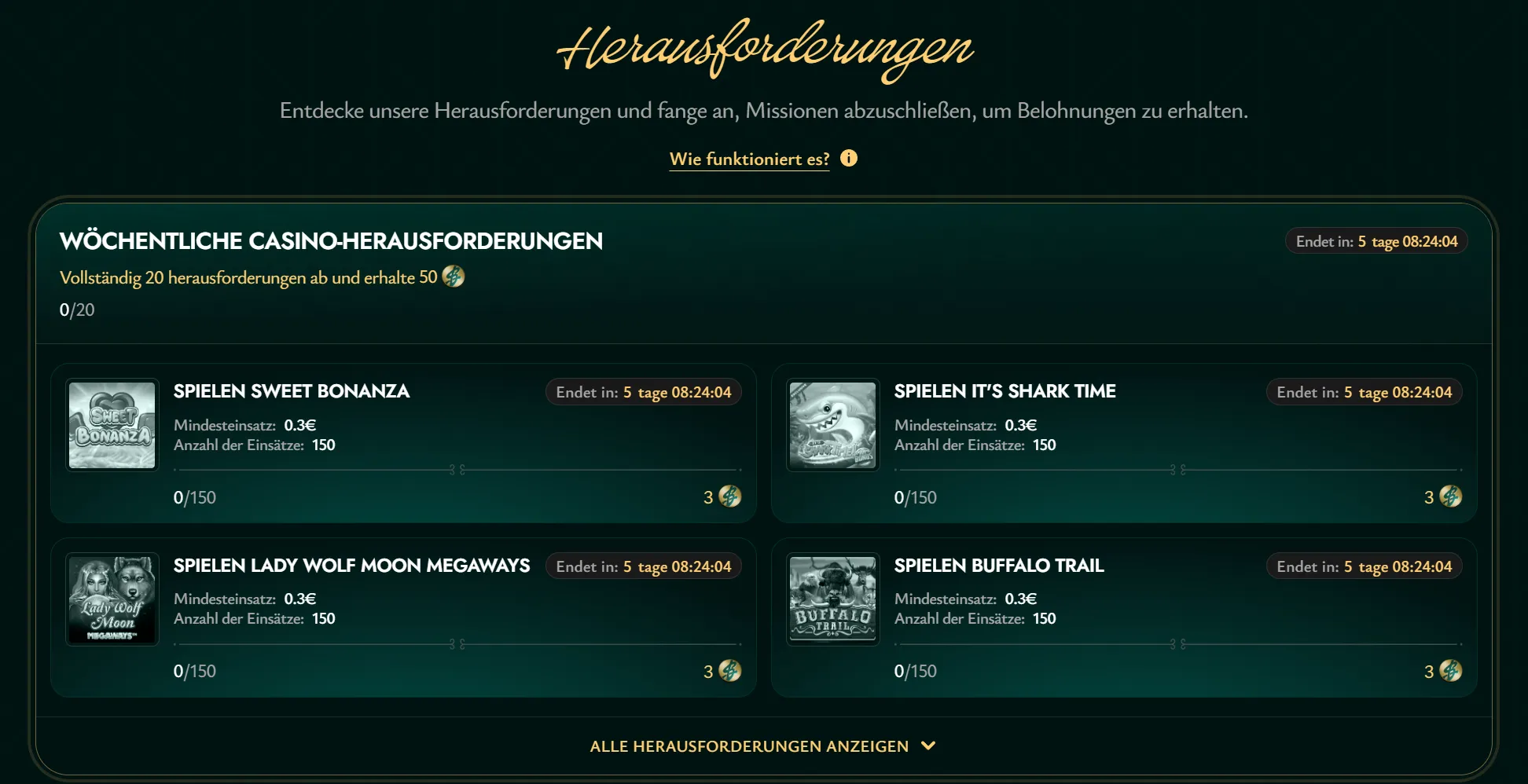 Cashed Casino Münzen Cashed Online Casino Aufgaben