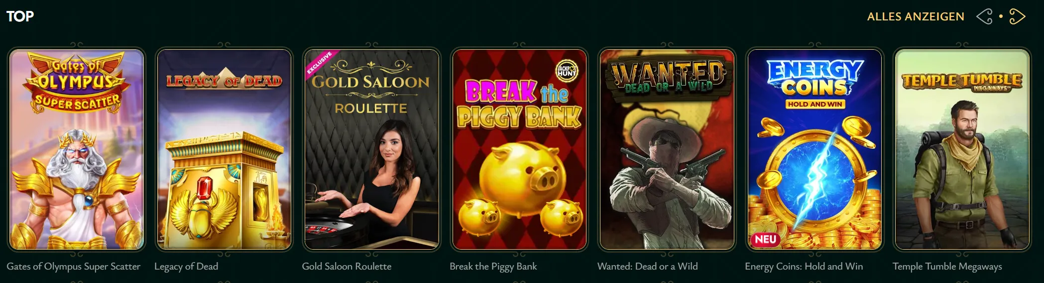 Cashed Casino Spielelobby Cashed Online Casino Spiele