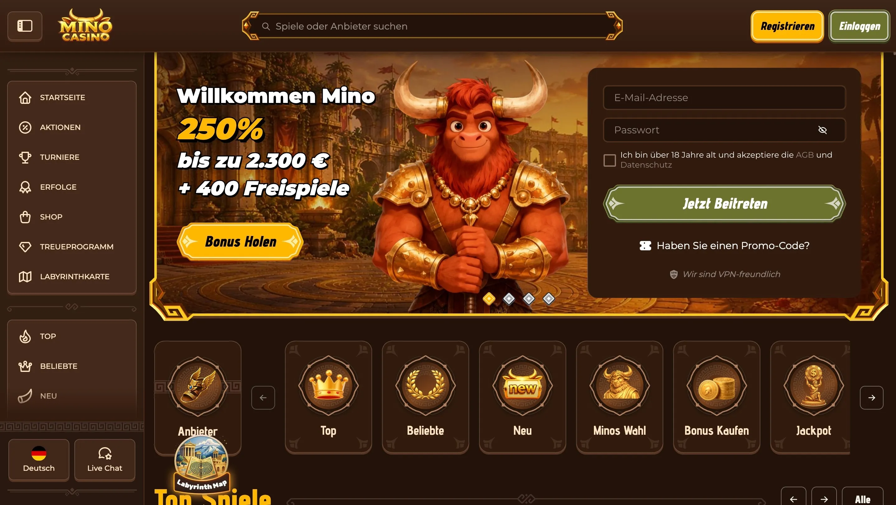 Mino Casino ohne Verifizierung Mino Online Casino ohne KYC