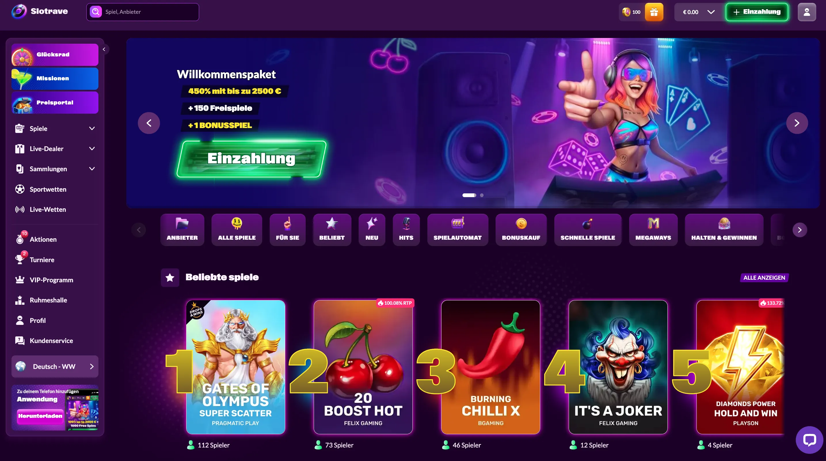 Slotrave neues Online Casino Slotrave brandneues Online Casino