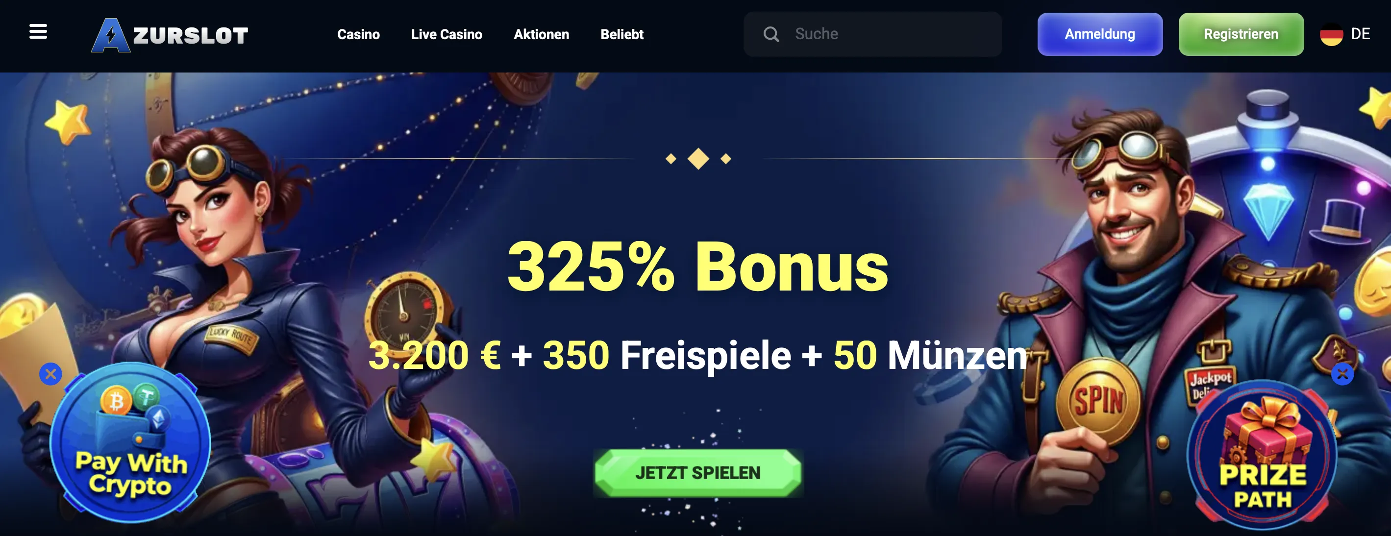 AzurSlot Google Pay Casino