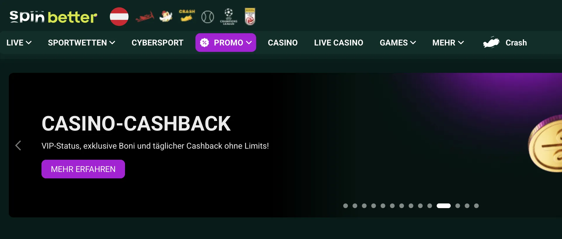 SpinBetter Google Pay Casino